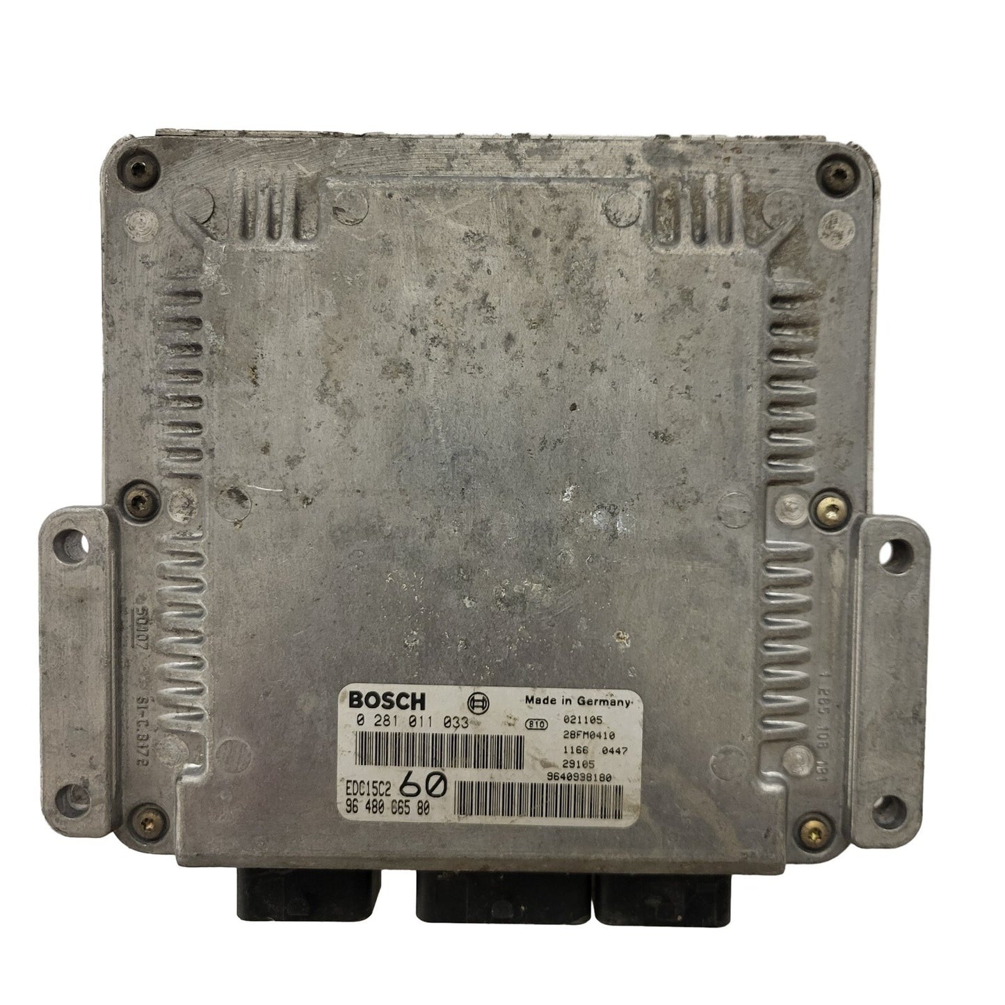 FIAT ULISSE LANCIA PHEDRA ECU / 0281011033 / 9648066580 / EDC15C2 / BOSCH