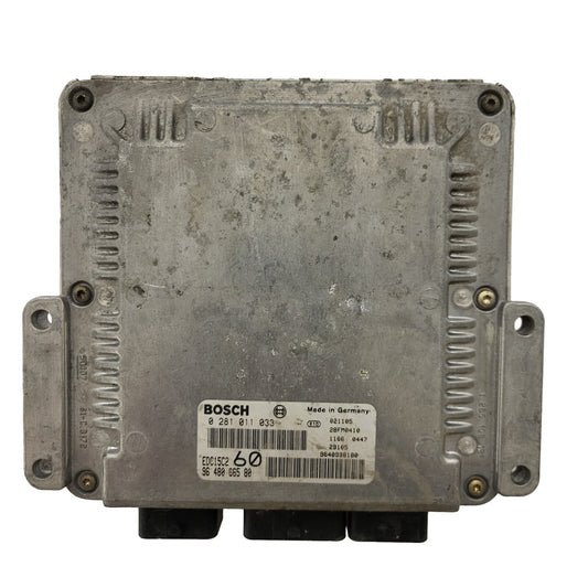 FIAT ULISSE LANCIA PHEDRA ECU / 0281011033 / 9648066580 / EDC15C2 / BOSCH
