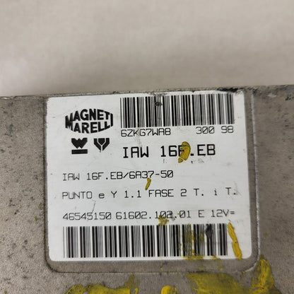 FIAT PUNTO LANCIA Y ECU / IAW 16F.EB / 46545150 / 61602.102.01 / MAGNETI MARELLI