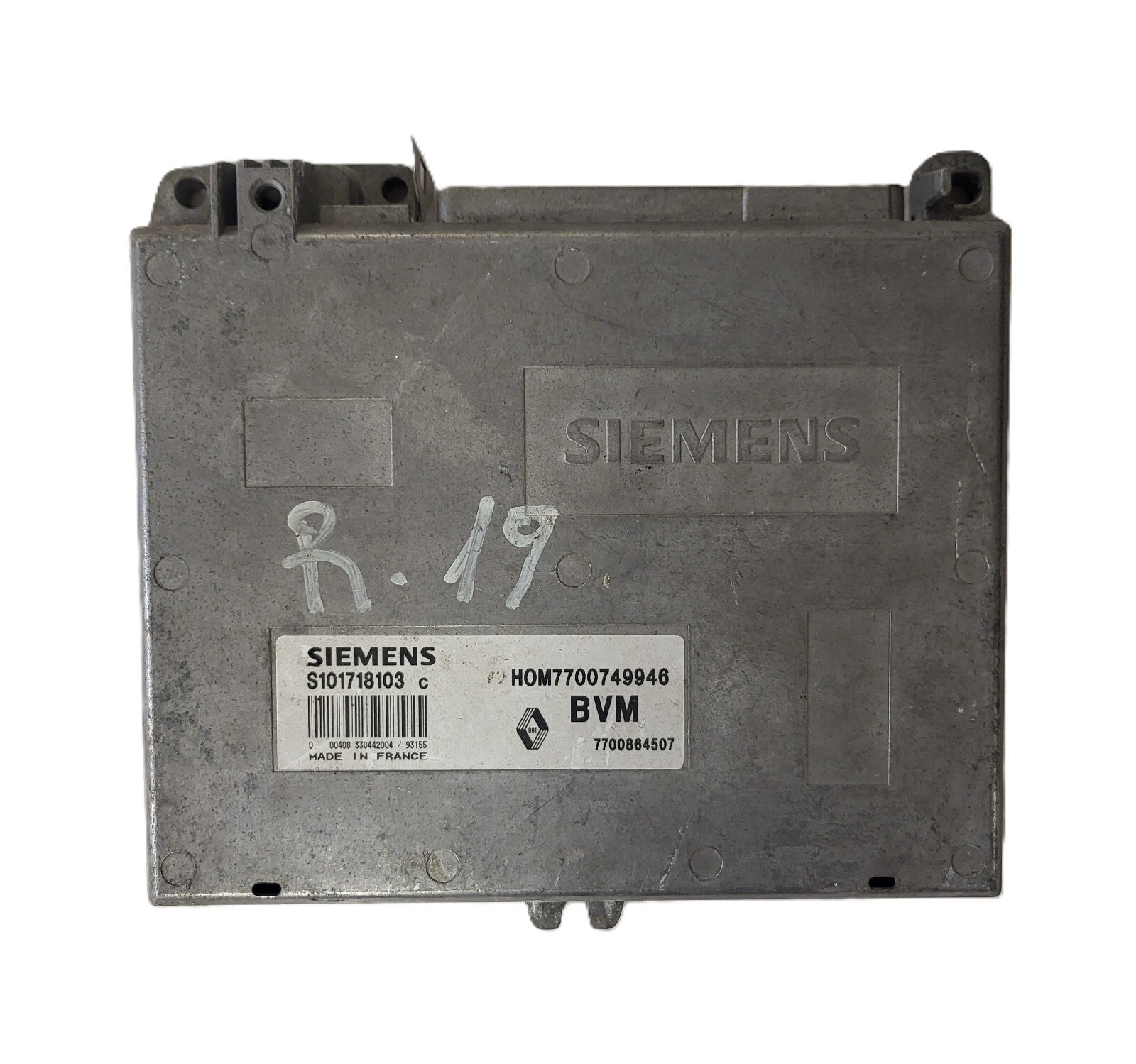 Renault Clio ECU / S101729103P / HOM 7700851758 / 7700864476 / S101729103