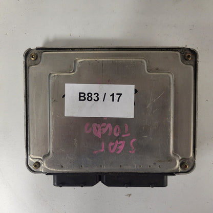 SEAT TOLEDO 1.9 TDI ECU / 0281010060 / 038906012T / BOSCH