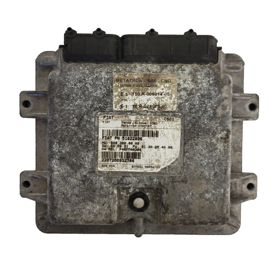 FIAT PANDA GAS ECU / 51822896 / 4100147 / 6A0-CNG / METATRON