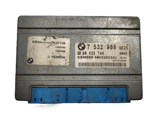 BMW ECU MODULE / 7532988 / 7535034 / 96025744 / 5WK33503AU / SIEMENS