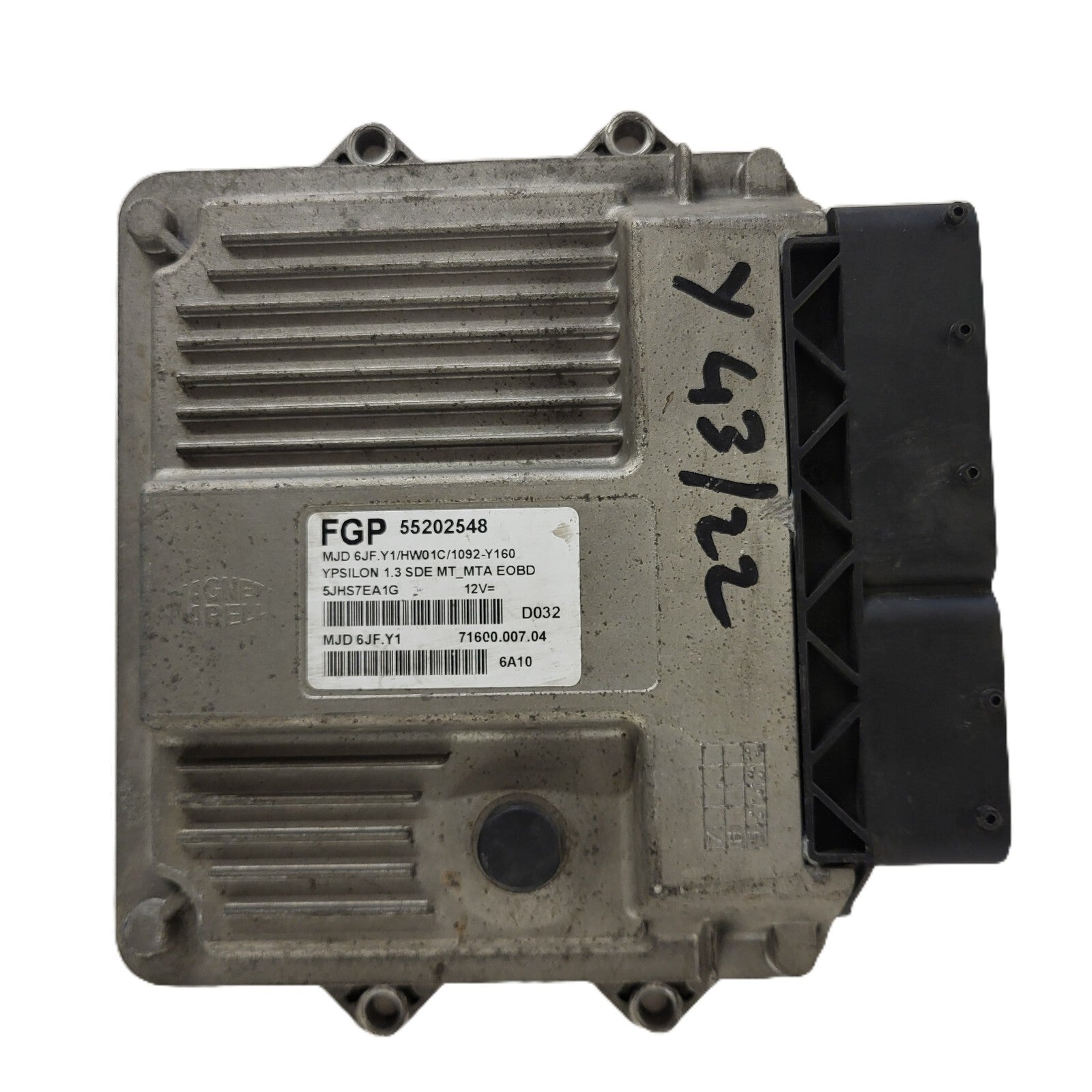 LANCIA Y YPSILON ECU / MJD 6JF.Y1 / 55202548 / HW01C / MAGNETI MARELLI 