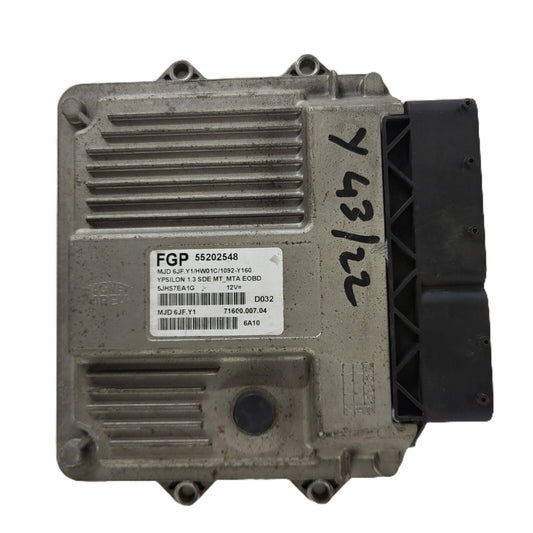 LANCIA Y YPSILON ECU / MJD 6JF.Y1 / 55202548 / HW01C / MAGNETI MARELLI 