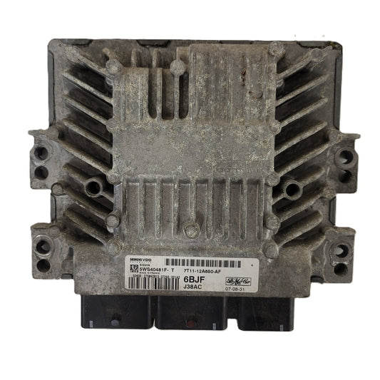 FORD TRANSIT CONNCET ECU / 5WS40481F-T / 7T11-12A650-AF / 6BJF / SID206 / SIEMEN