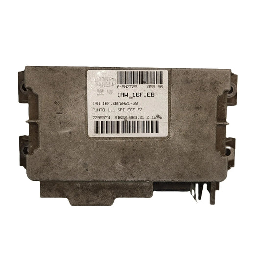 Fiat Punto 1.1 ECU / IAW 16F.EB / 7795574 / 61602.063.01 / MAGNETI MARELLI