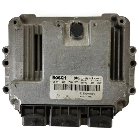 Renault 1.9DCI ECU / 0281011776 / 8200391966 / 8200386508 / BOSCH