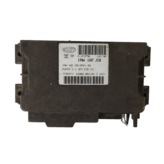 Fiat Punto 1.1 ECU / IAW 16F.EB / 7795574 / 61602.063.01 / MAGNETI MARELLI
