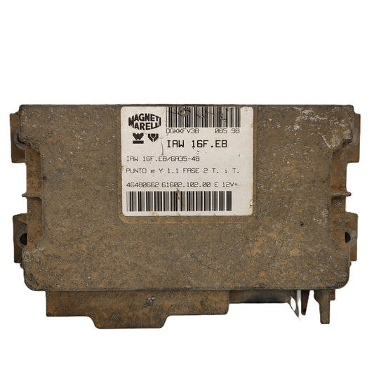 FIAT PUNTO LANCIA Y 1.1 ECU / IAW 16F.EB / 46480662 / IAW16F.EB / MAGNETI MAREL