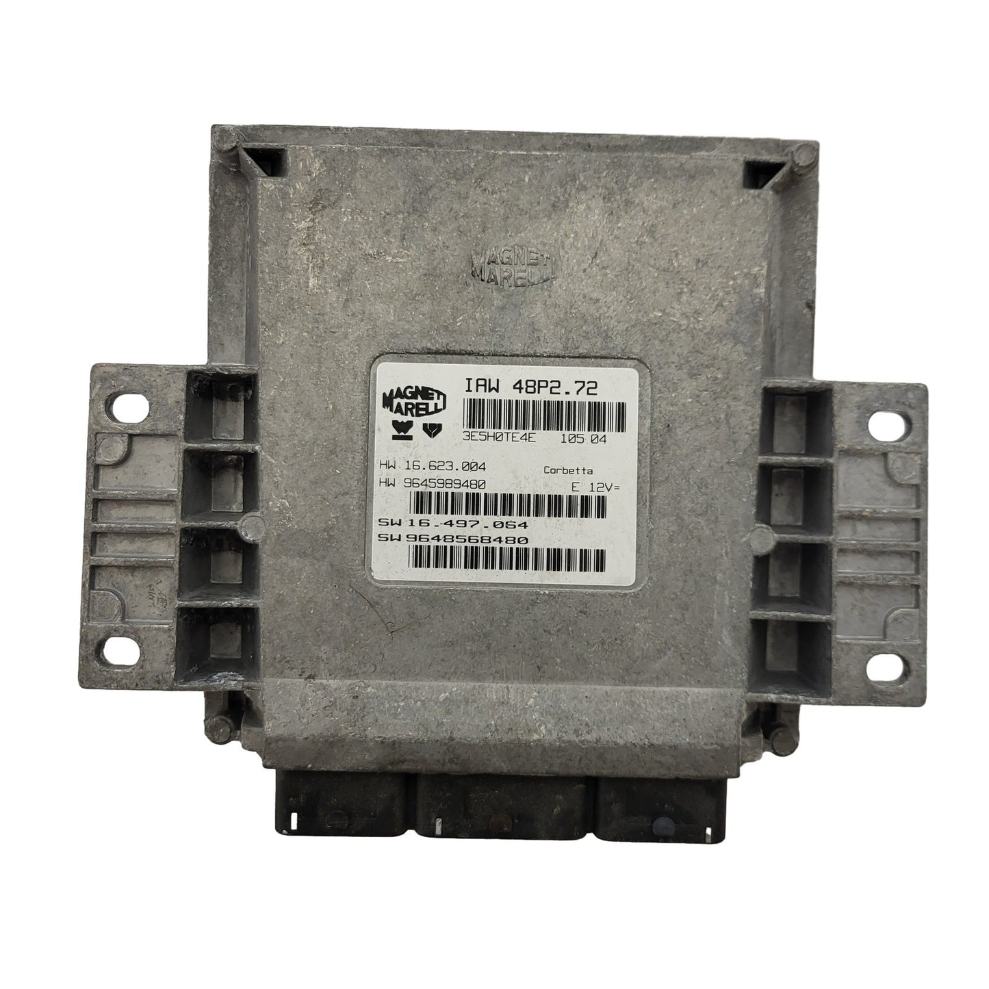 PEUGEOT CITROEN ECU / IAW 48P2.72 / SW 9648568480 / HW 9645989480 / MARELLI