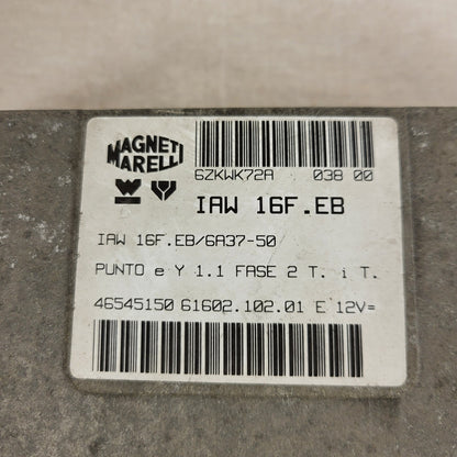 FIAT PUNTO LANCIA Y ECU / IAW 16F.EB / 46545150 / 61602.102.01 / MAGNETI MARELLI