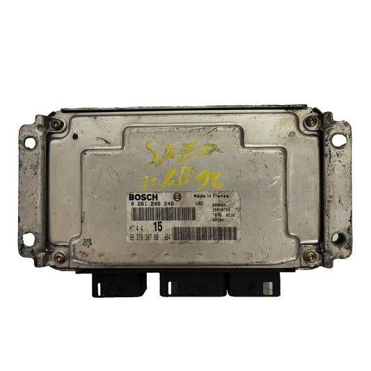Peugeot Citroen ECU / 0261206246 / M7.4.4 / 9637838780 / BOSCH
