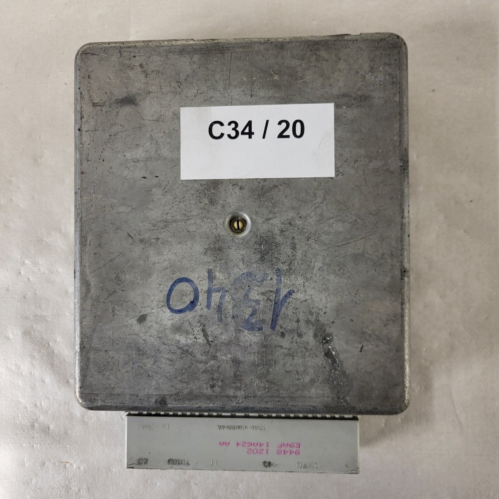 FORD ESCORT  1.8 ECU / 92FB-12A650-CE / NEON / SMO-270 / EEC-IV
