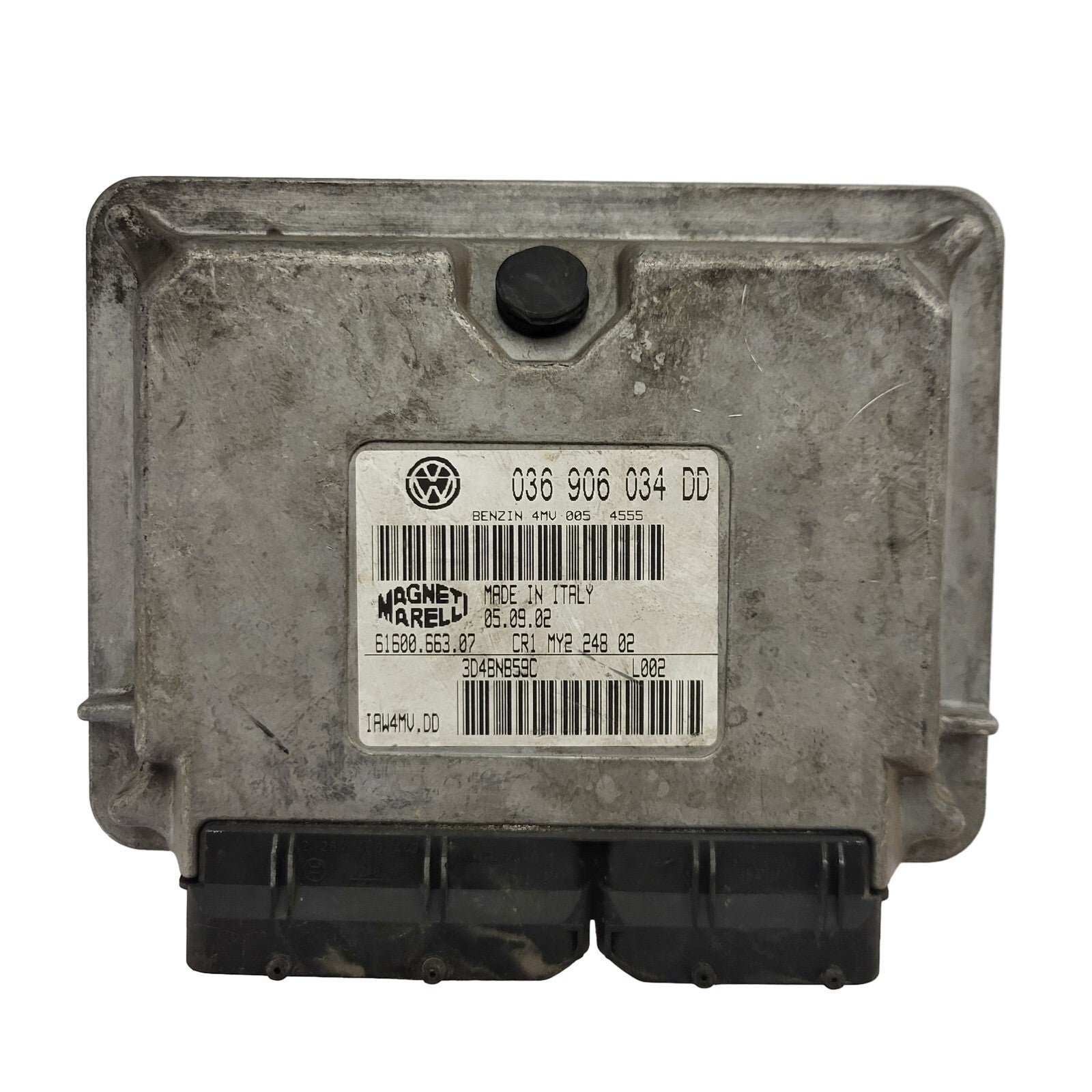 VW POLO ECU / 036906034DD / IAW 4MV.DD / 61600.663.02 / MAGNETI MARELLI