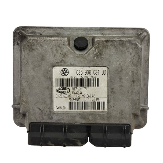 VW POLO ECU / 036906034DD / IAW 4MV.DD / 61600.663.02 / MAGNETI MARELLI