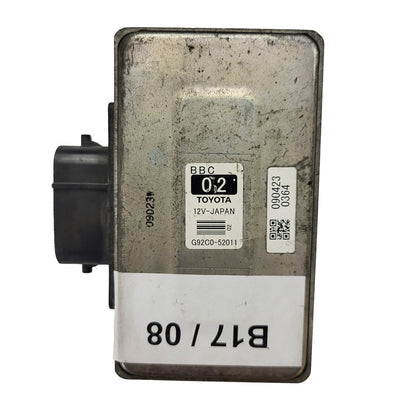 TOYOTA ECU / G92C0-52011 / 