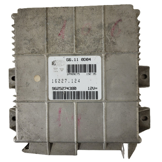 Peugeot 106 ECU / G6.11 / 9625274380 / 16227.124 / MAGNETI MARELLI 