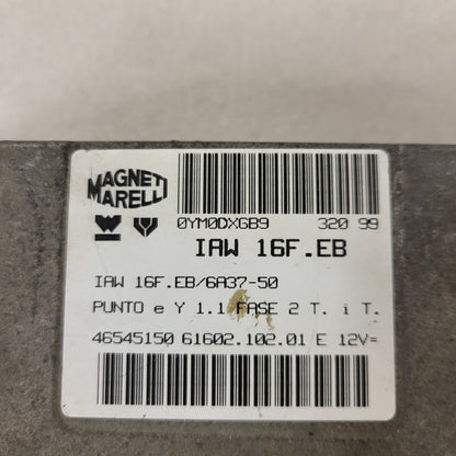 FIAT PUNTO LANCIA Y ECU / IAW 16F.EB / 46545150 / 61602.102.01 / MAGNETI MARELLI