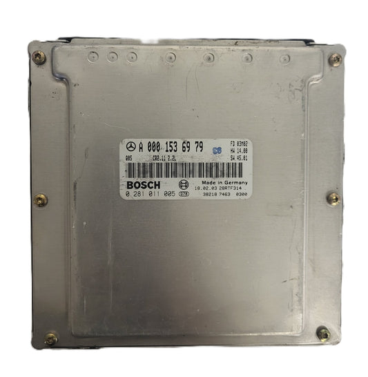 MERCEDES W203 ECU / A0001536979 / 0281011005 / CRC.11 / BOSCH