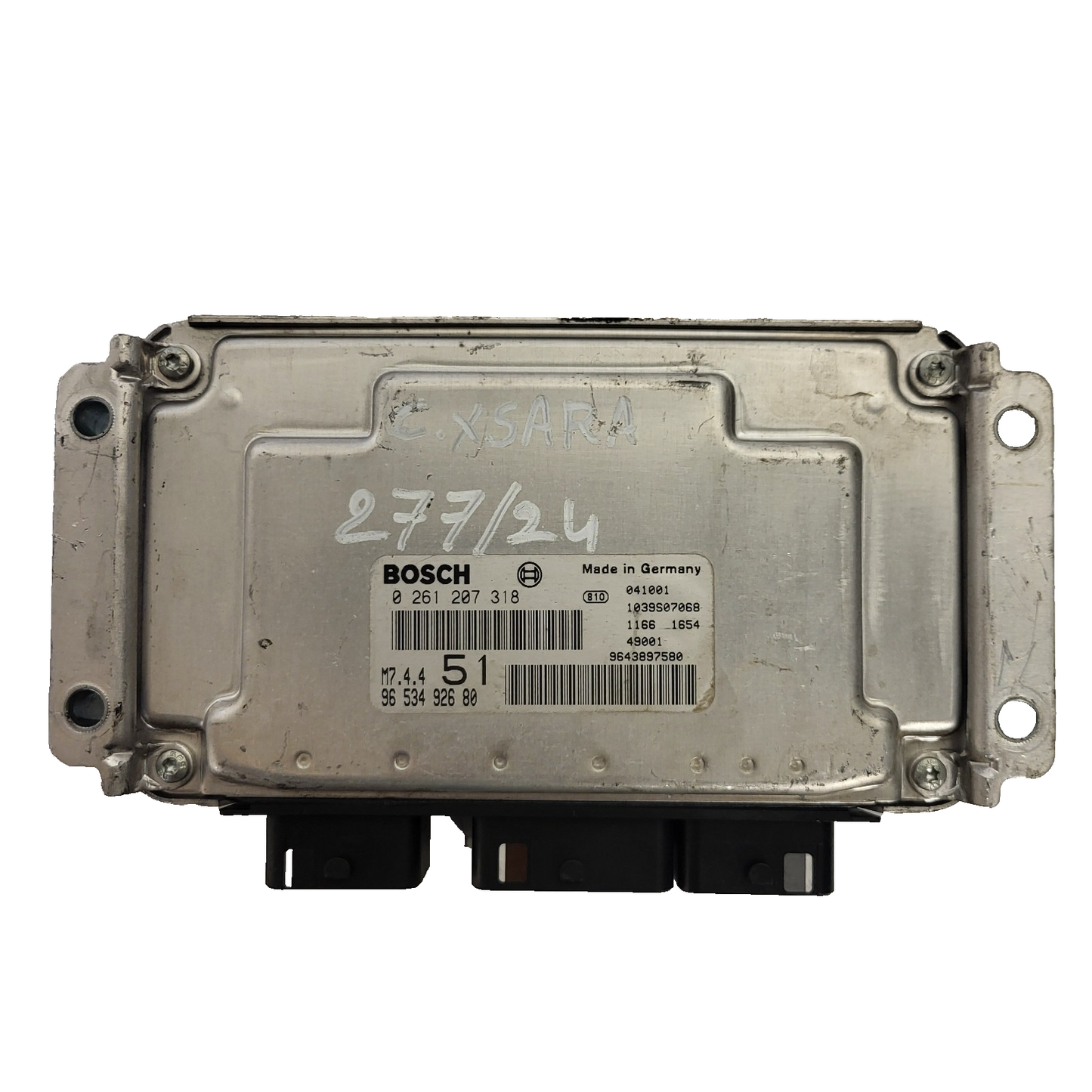 Citroex XSARA ECU / 0261207318 / 9653492680 / M7.4.4 / BOSCH