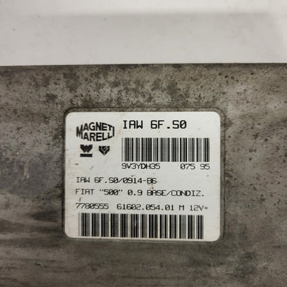 FIAT 500 ECU / IAW 6F.S0 / 7780555 / 61602.054.01 / MAGNETI MARELLI