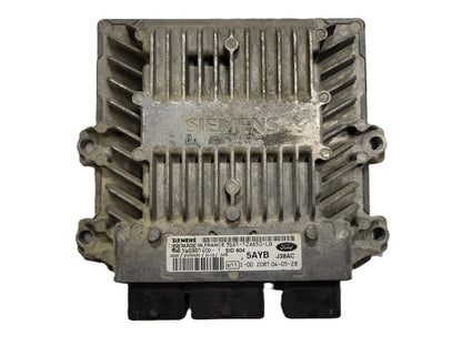 FORD FIESTA ECU / 3S61-12A650-LB / 5WS4014D-T / 5AYB / J38AC / SIEMENS