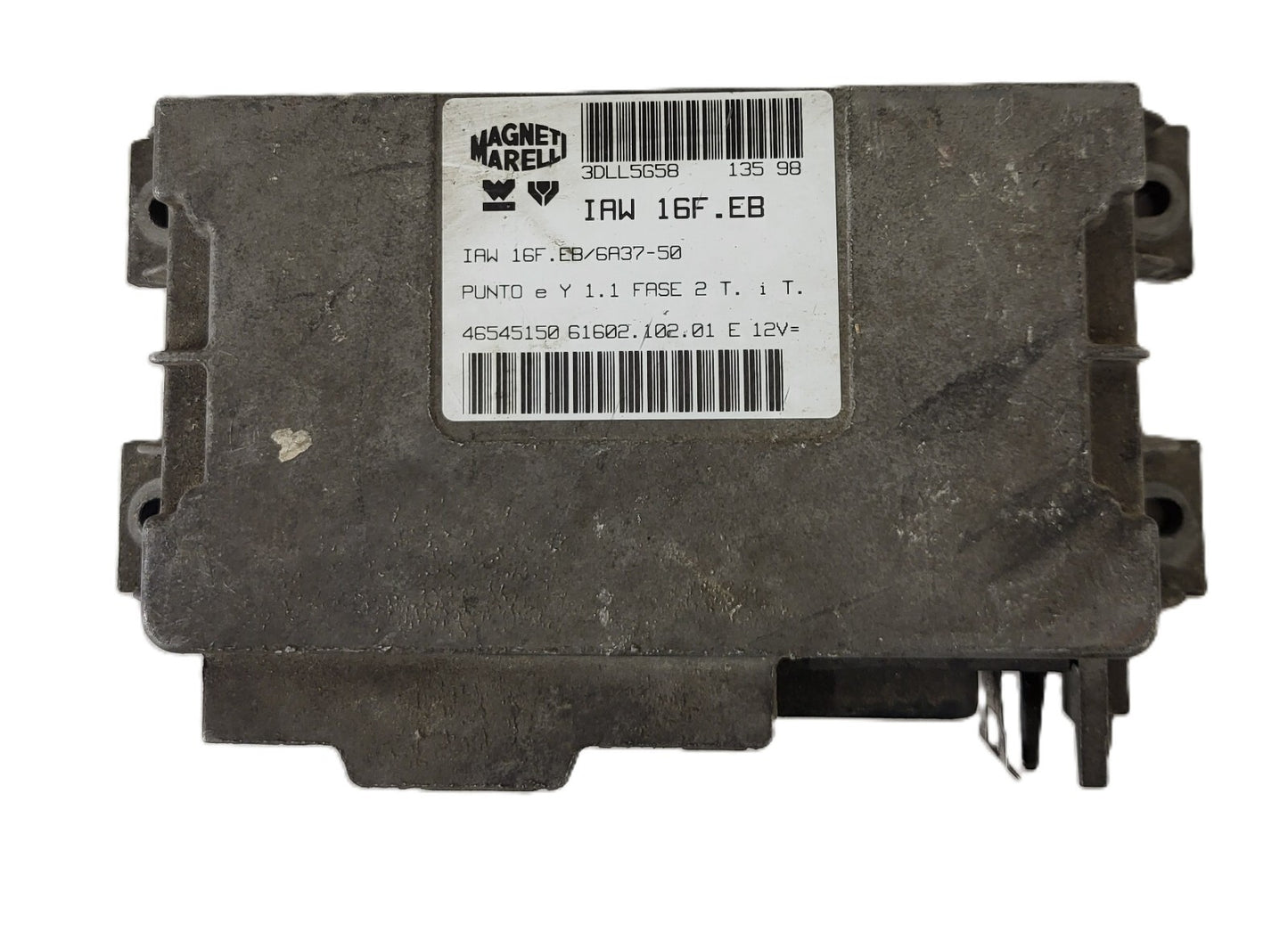 FIAT PUNTO LANCIA Y ECU / IAW 16F.EB / 46545150 / 61602.102.01 / MAGNETI MARELLI