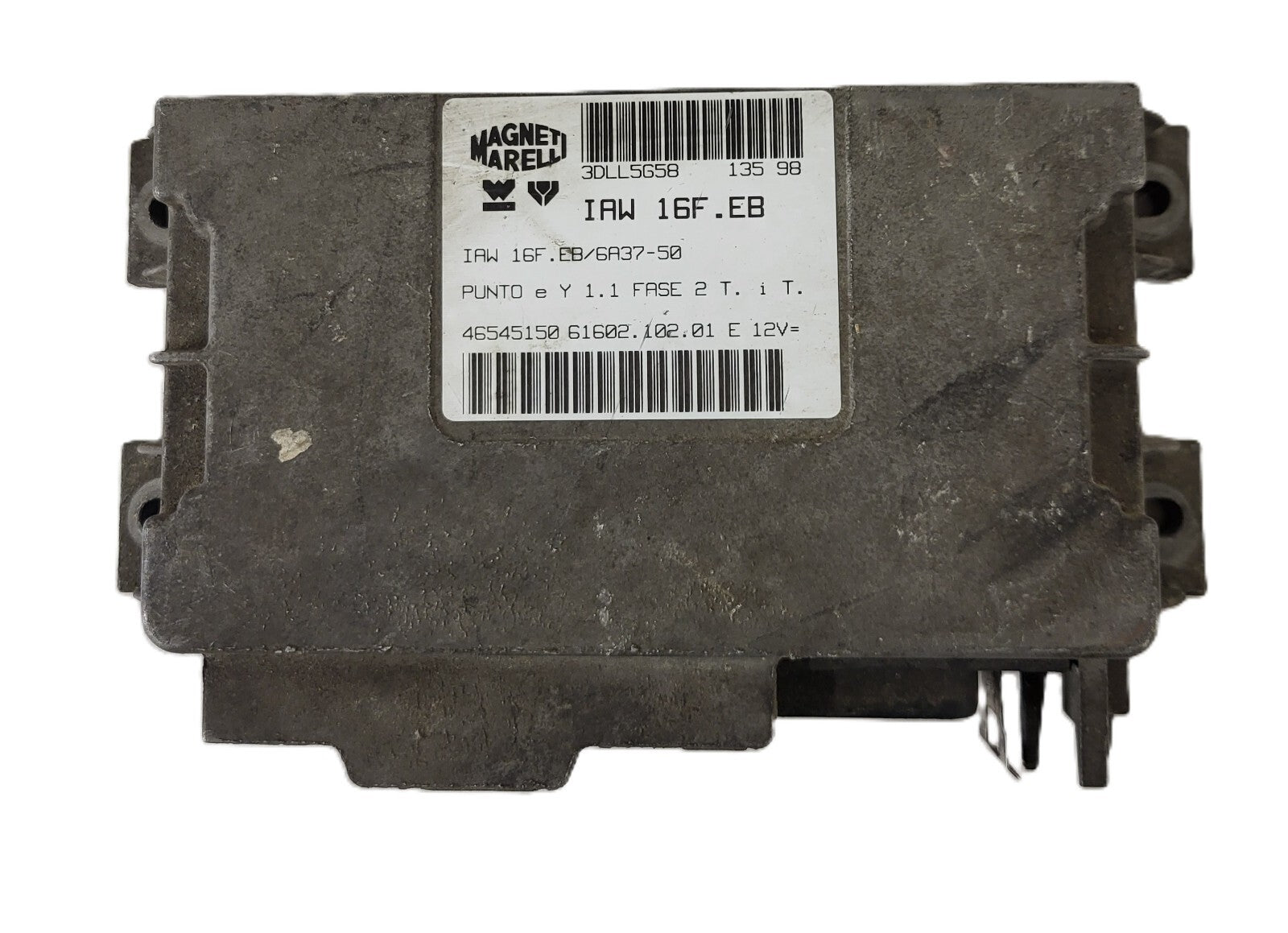 FIAT PUNTO LANCIA Y ECU / IAW 16F.EB / 46545150 / 61602.102.01 / MAGNETI MARELLI