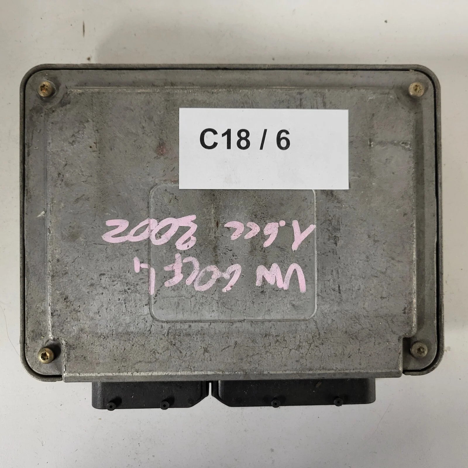 VW GOLF 4 ECU / 036906034DR / 61600.666.08 / IAW 4MV.DR / MAGNETI MARELLI