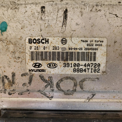 KIA SORENTO ECU / 0281011283 / 39100-4A720 / BOSCH