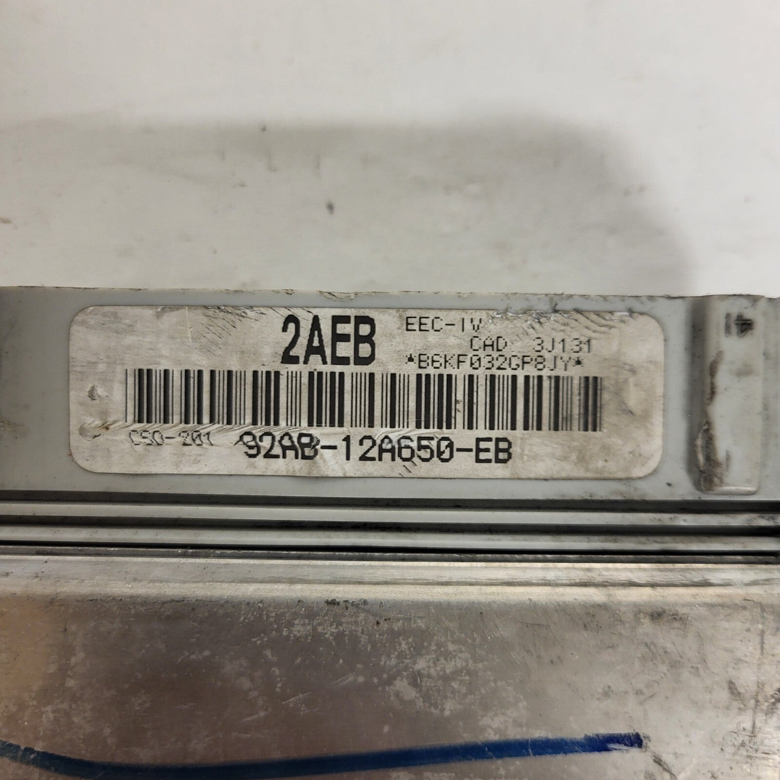 Ford Focus ECU / 92AB-12A650-EB / 2AEB / EEC-IV / CSD-201 