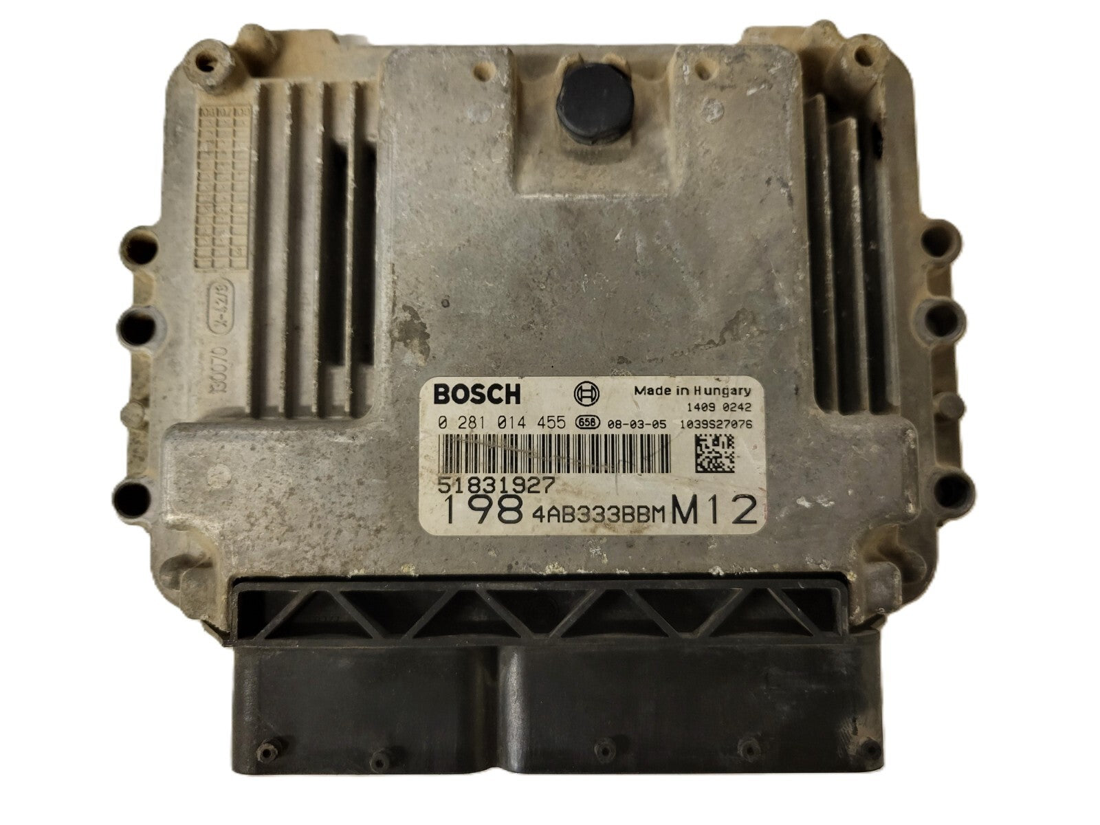 FIAT BRAVO ECU / 0281014455 / 51831927 / 1039S27076 / BOSCH