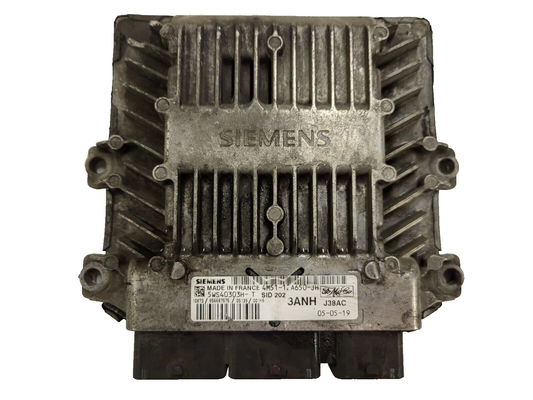 FORD ECU / 4M51-12A650-JH / 5WS40303H-T / 3ANH / J38AC / SIEMENS