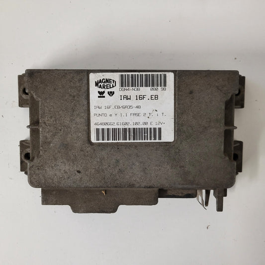 FIAT PUNTO LANCIA Y 1.1 ECU / IAW 16F.EB / 46480662 /  IAW16F.EB / MAGNETI MAREL