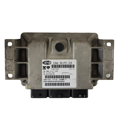 PEUGEOT CITROEN ECU / IAW 6LP2.03 / 9647498180 / 9656304580 / MAGNETI MARELLI