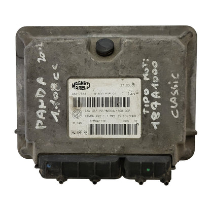 FIAT PANDA 1.1 ECU / 46817813 / IAW 4AF.P2 / 61600.625.01 / MAGNETI MARELLI
