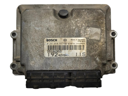 Fiat Stilo 1.9 JTD ECU / 0281010337 / 55182953 / 19242YBA / BOSCH