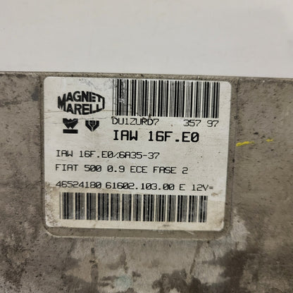 Fiat 500 0.9 ECU / IAW 16F.E0 / 46524180 / 61602.103.00 / MAGNETI MARELLI 