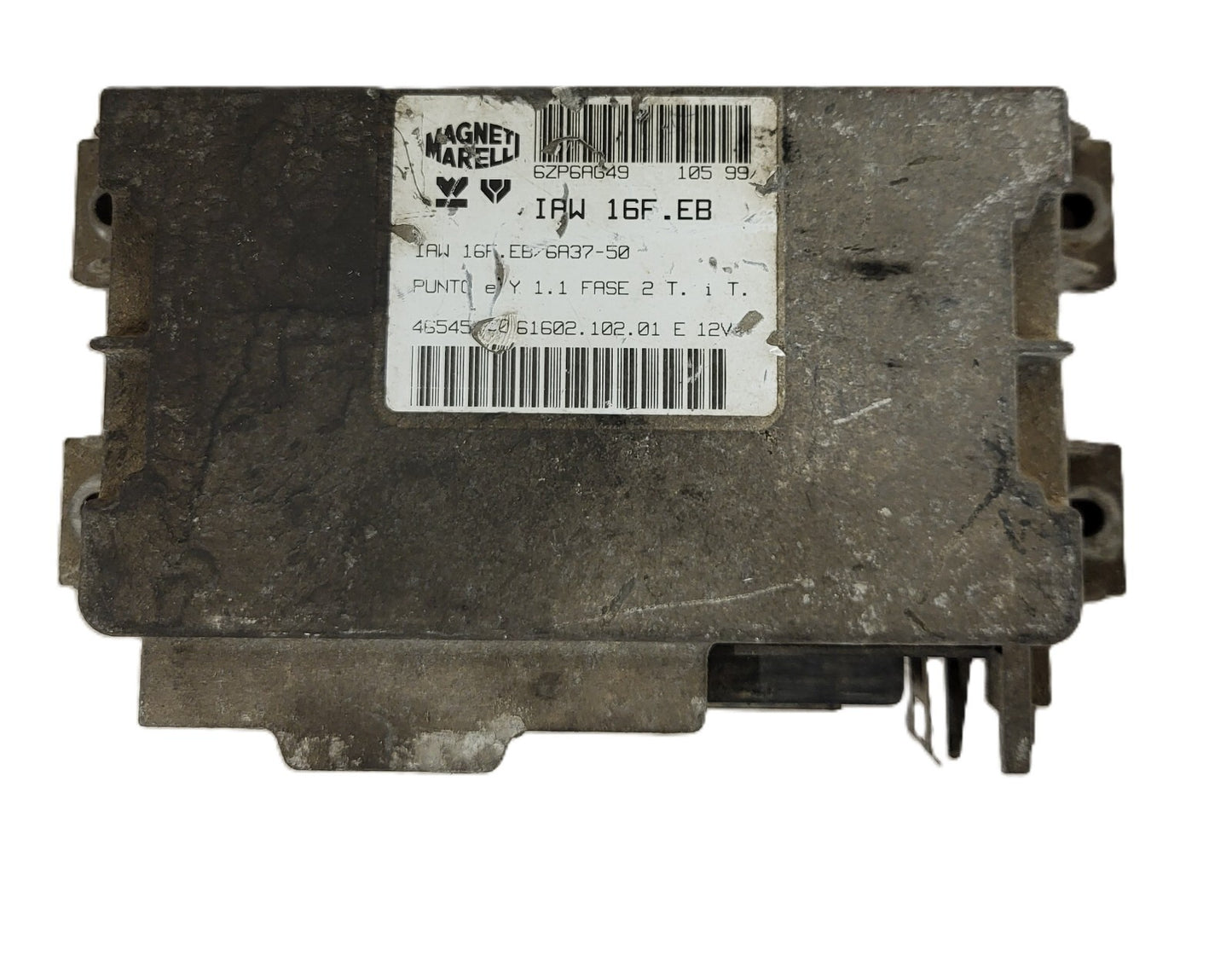 FIAT PUNTO LANCIA Y ECU / IAW 16F.EB / 46545150 / 61602.102.01 / MAGNETI MARELLI