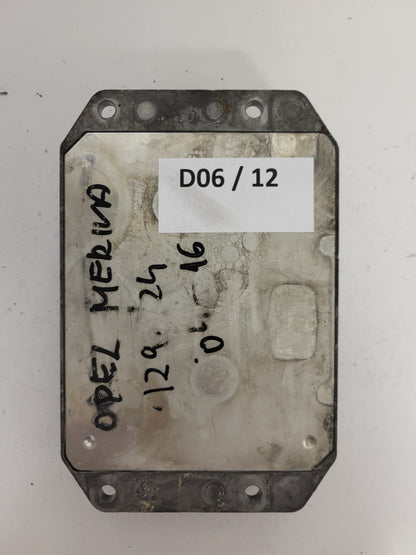 OPEL ASTRA MERIVA 1.7 ECU / 112500-0164 / 8973509486 / 97350948 / D04007