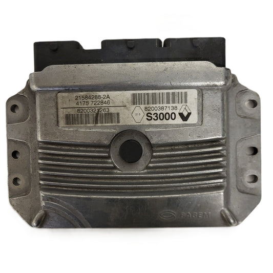 Renault ECU / 21584288-2A / 8200321263 / 8200387138 / S3000 / SAGEM