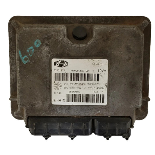Fiat 600 ECU / IAW 4AF.M7 / 73501877 / HW204 / MAGNETI MARELLI