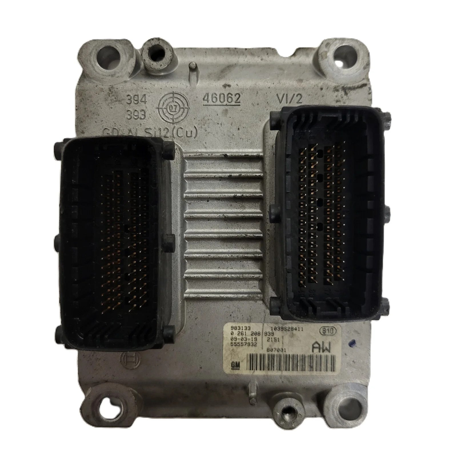 OPEL CORSA D ECU / 0261208939 / 55557932 / AW / BOSCH
