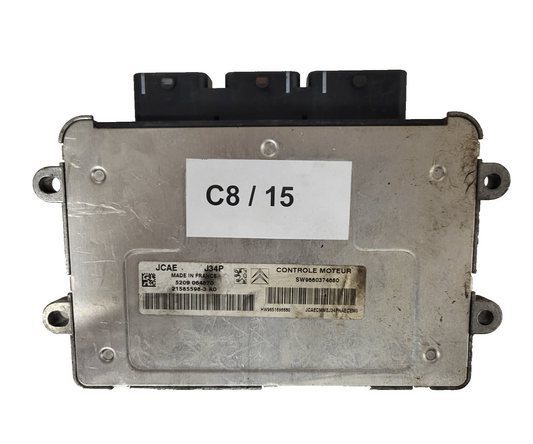PEUGEOT CITROEN ECU / J34P / 21585598-3 A0 / SW9660374680 / HW9651696680 VALEO