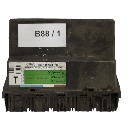 Ford ECU MODULE / 3S7T-15K600-SC / 5WK4 8751E T83SA / SIEMENS