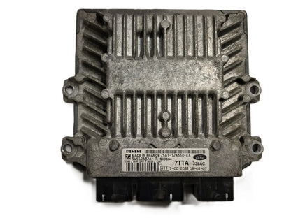 FORD FIESTA ECU / 7S61-12A650-EA / 5WS40632A-T / 7TTA / J38AC / SID804 / SIEMENS