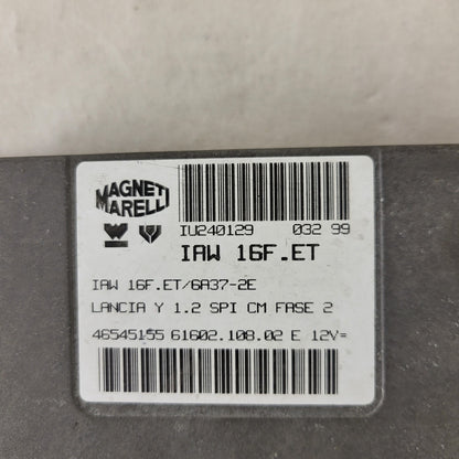 LANCIA Y 1.2 ECU / IAW 16F.ET / 46545155 /61602.108.02 / MAGNETI MARELLI