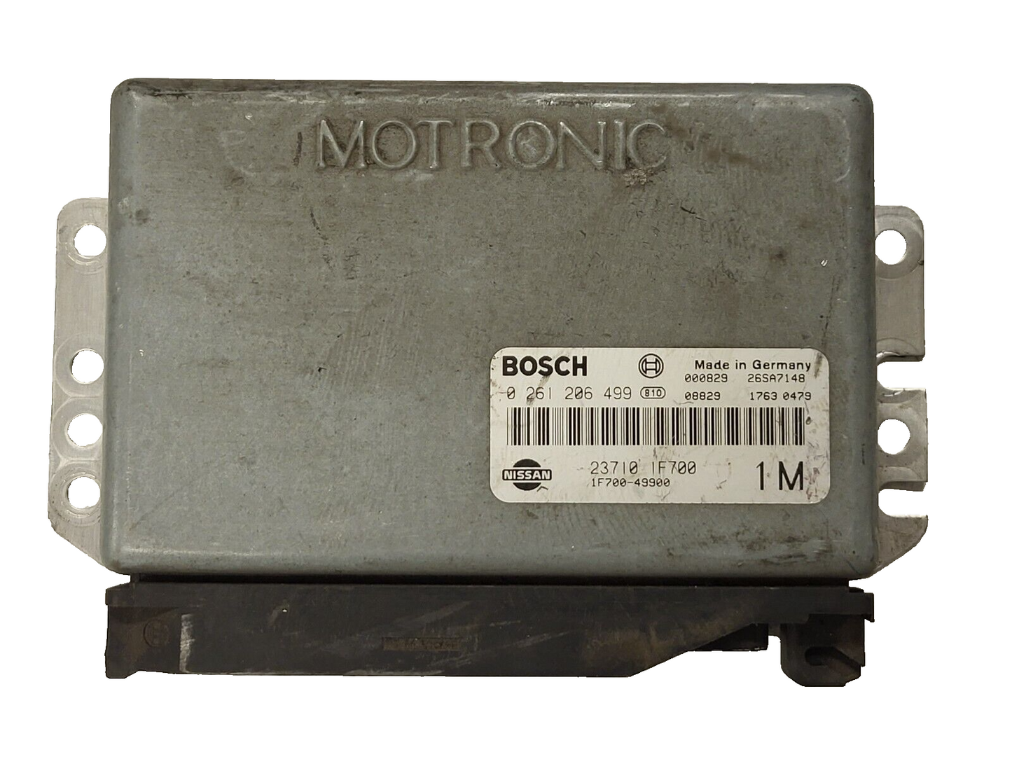 NISSAN MICRA ECU / 0261206499 / 23710-1F700 / 1F700-49900 /  237101F700 / 1M