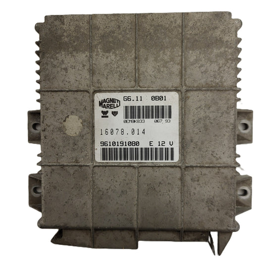 Citroen Peugeot PSA ECU / G6.11 / 16078.014 / 9610191080 / MAGNETI MARELLI 